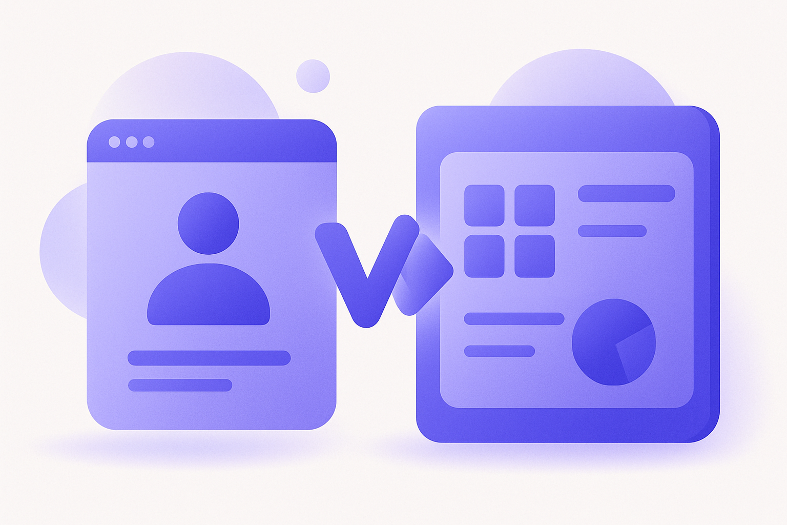 Side-by-side of a project management board and a branded client portal