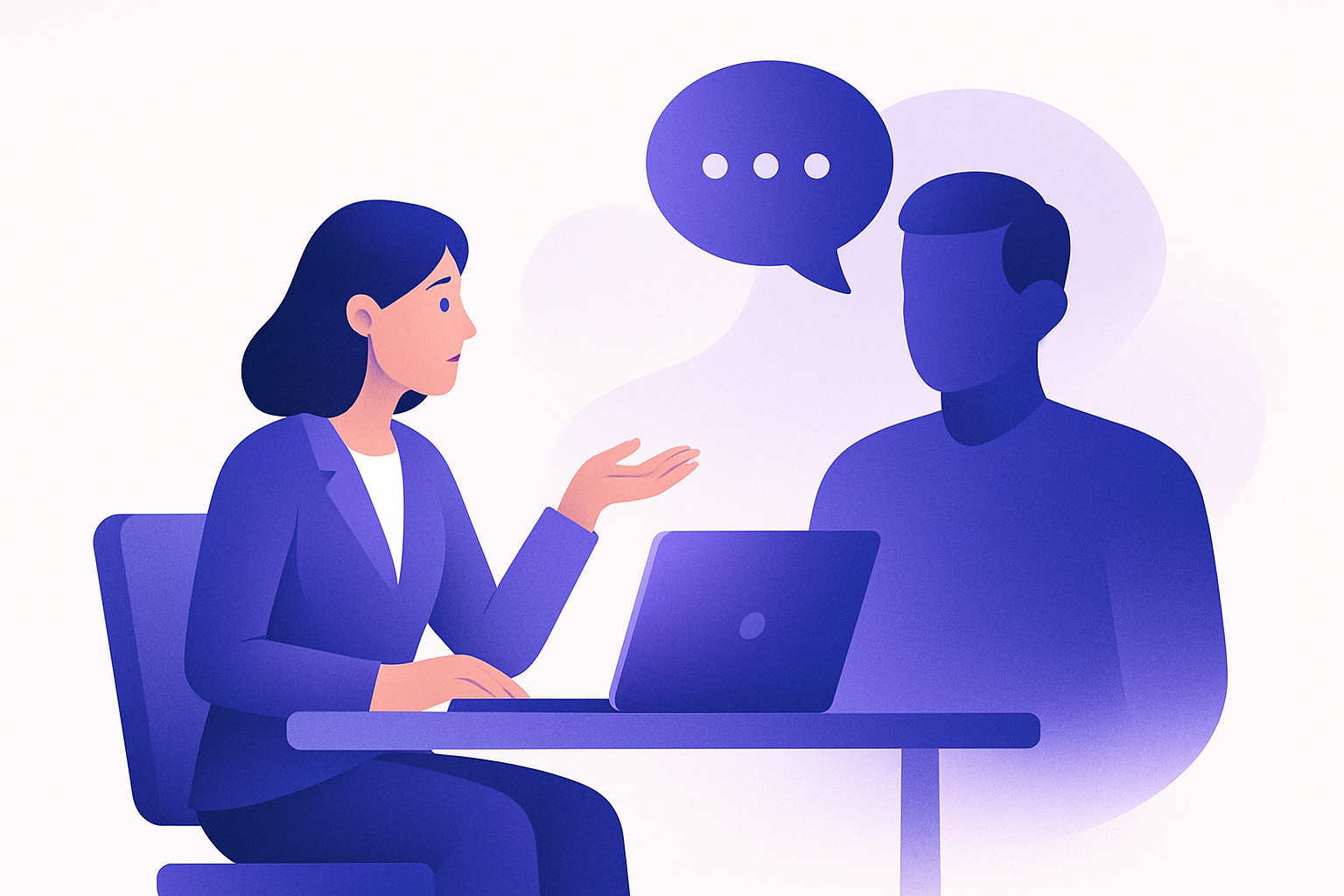 Illustration for the article: How to Handle a Client Who Won't Give Feedback